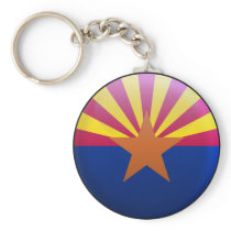 Flag of Arizona Keychains