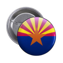 Flag of Arizona Pinback Buttons