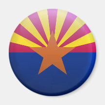 Flag of Arizona Refrigerator Magnets