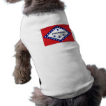 Flag of Arkansas Pet Tshirt