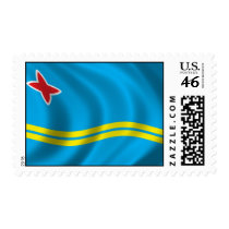 Flag of Aruba Postage Stamps