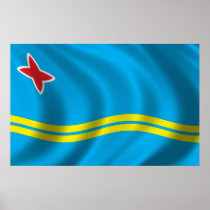 Flag of Aruba Print