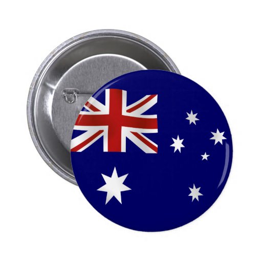Flag of Australia Pinback Button