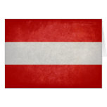 Flag of Austria Card