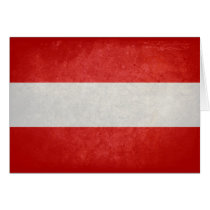 Flag of Austria Card