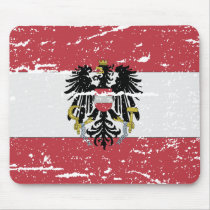 FLAG OF AUSTRIA COAT OF ARMS MOUSEPADS