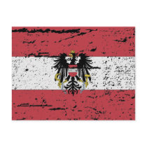 FLAG OF AUSTRIA COAT OF ARMS POSTCARDS