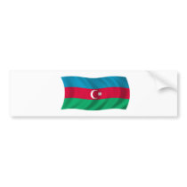 Flag of Azerbaijan Bumper Sticker