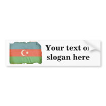 Flag of Azerbaijan Bumper Sticker