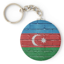 Flag of Azerbaijan Keychains
