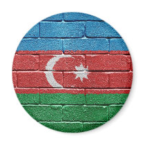 Flag of Azerbaijan Refrigerator Magnets