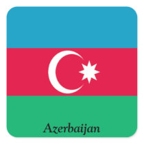 Flag of Azerbaijan Sticker