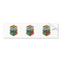 Flag of Baja California Bumper Sticker