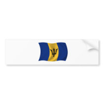 Flag of Barbados Bumper Sticker