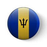 Flag of Barbados Pinback Buttons