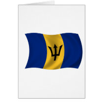 Flag of Barbados Cards