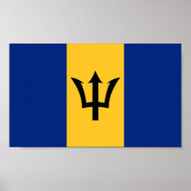 Flag of Barbados Print