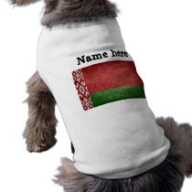 Flag of Belarus Dog Shirt