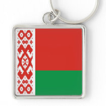 Flag of  Belarus Key Chains