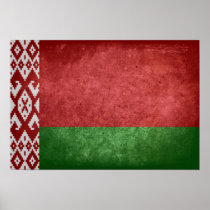 Flag of Belarus Poster