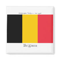 Flag of Belgium Magnet