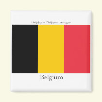 Flag of Belgium Magnet