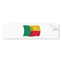 Flag of Benin Bumper Sticker