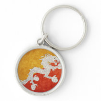 Flag of Bhutan Keychain