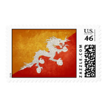 Flag of Bhutan Postage