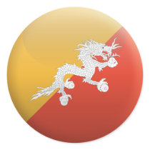 Flag of Bhutan Sticker