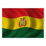 Flag of Bolivia Greeting Cards