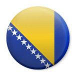 Flag of Bosnia and Herzegovina magnets