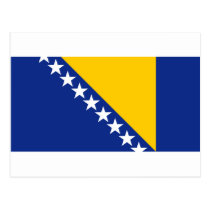Flag of Bosnia and Herzegovina postcards