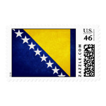 Flag of Bosnia Postage Stamp