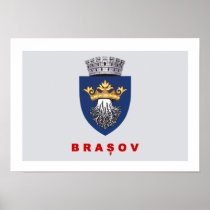 Flag of Brasov Print