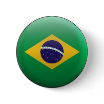 Flag of Brazil Button