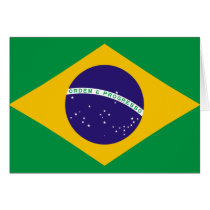 Flag of Brazil Greeting Card