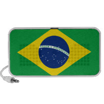 Flag of Brazil Hi Res (1150 DPI) Notebook Speakers
