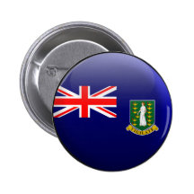 Flag of British Virgin Islands Pinback Button