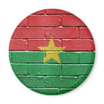 Flag of Burkina Faso magnets