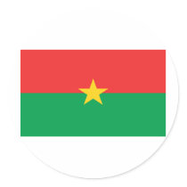 Flag of Burkina Faso stickers by repofcountries Flag of Burkina Faso stickers