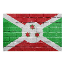 Flag of Burundi posters by casi_reisi Flag of Burundi posters