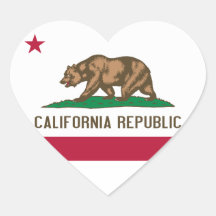 Flag of California Sticker
