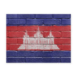 Flag of Cambodia Post Cards