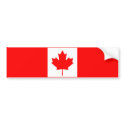 Flag of Canada bumper stickers