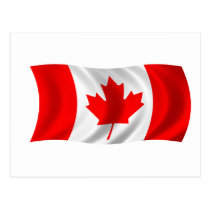 Flag of Canada postcards