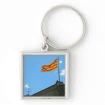 Flag of Catalonia Key Chains