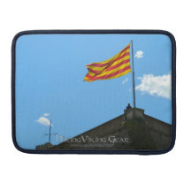 Flag of Catalonia Sleeves For MacBooks