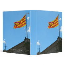 Flag of Catalonia Vinyl Binder
