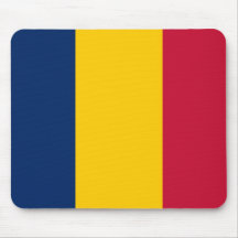 Flag of Chad Mousepads